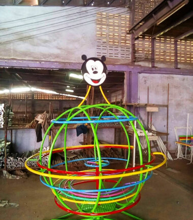 ลูกโลกหน้าการ์ตูน