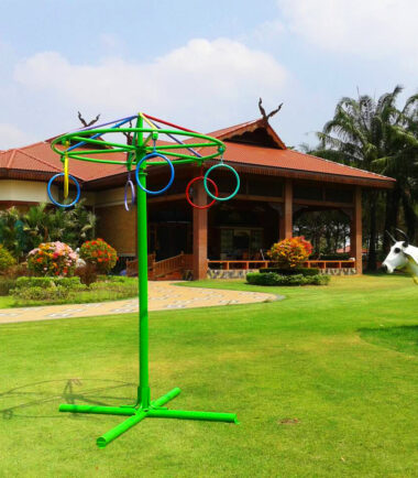 เครื่องเล่นสนาม ( ห่วงหมุน6ที่ )